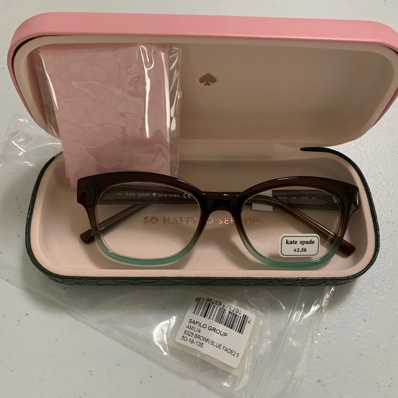 Kate Spade Amilia 50mm reading glasses readers +2.5 - Picture 1 of 1